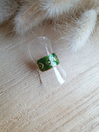 Bague witch - Bague ajustable émaillée en acier inoxydable doré ou argenté Micomidy Bijoux